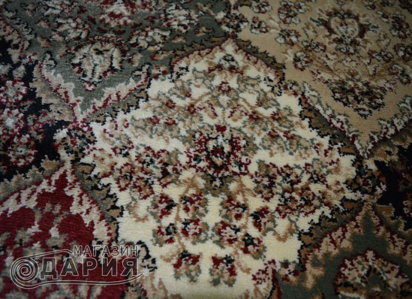 Тъкан персийски килим Blue stones 1773 red